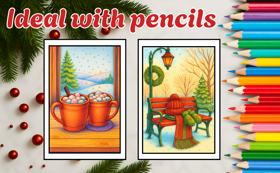 multi color pencils and drawings